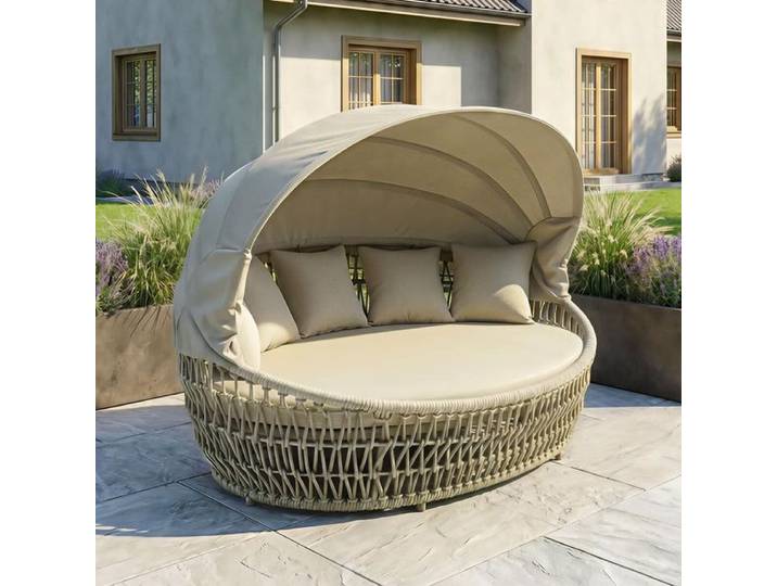 LC Garden Bari Sonneninsel Aluminium/Rope/Olefin