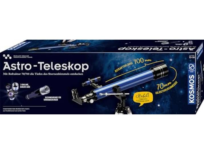 KOSMOS Astro-Teleskop, Kinder Teleskop ab 12 Jahren