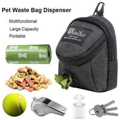 Uplifted Finds Portable Dog Training Gallery   High Fidelity Tactical Treat Pouch & Professional Reward Logic grey