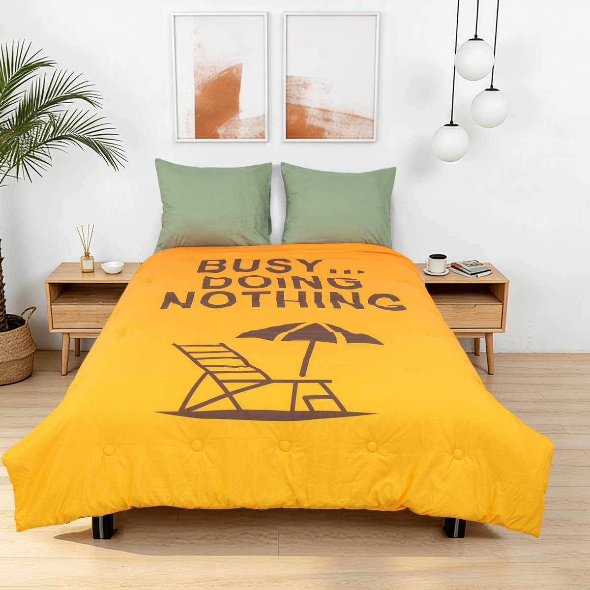 Take-it-Lazy The Lounger - Wasbaar hoesloos dekbed met vaste hoes voor volwassenen