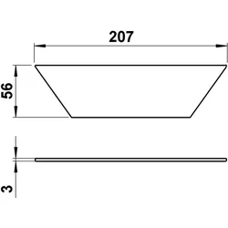Albert Leuchten Ersatzglas G 460 90220460