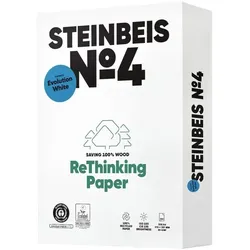 Steinbeis Recyclingpapier »Evolution White« weiß