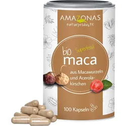 Maca Bio Vegicaps mit Bio Acerola Pulver 60 G