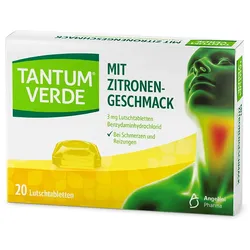 TANTUM VERDE 3 mg Lutschtabl.m.Zitronengeschmack 20 St