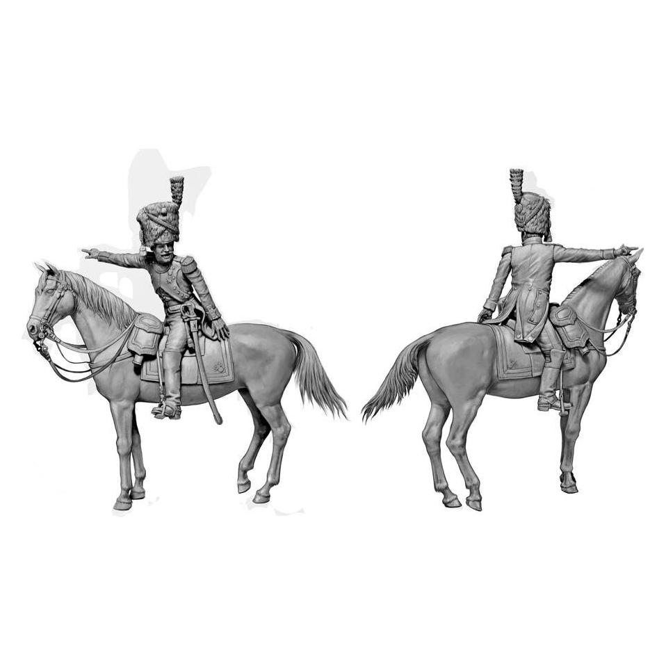 Master Box Napoleonic Wars Era. The Old Guard Officer (32025)