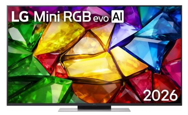 LG Mini RGB evo AI 55MRGB88B6B, 139,7 cm (55"), 3840 x 2160 Pixel, Mini RGB, Smart-TV, WLAN, Schwarz