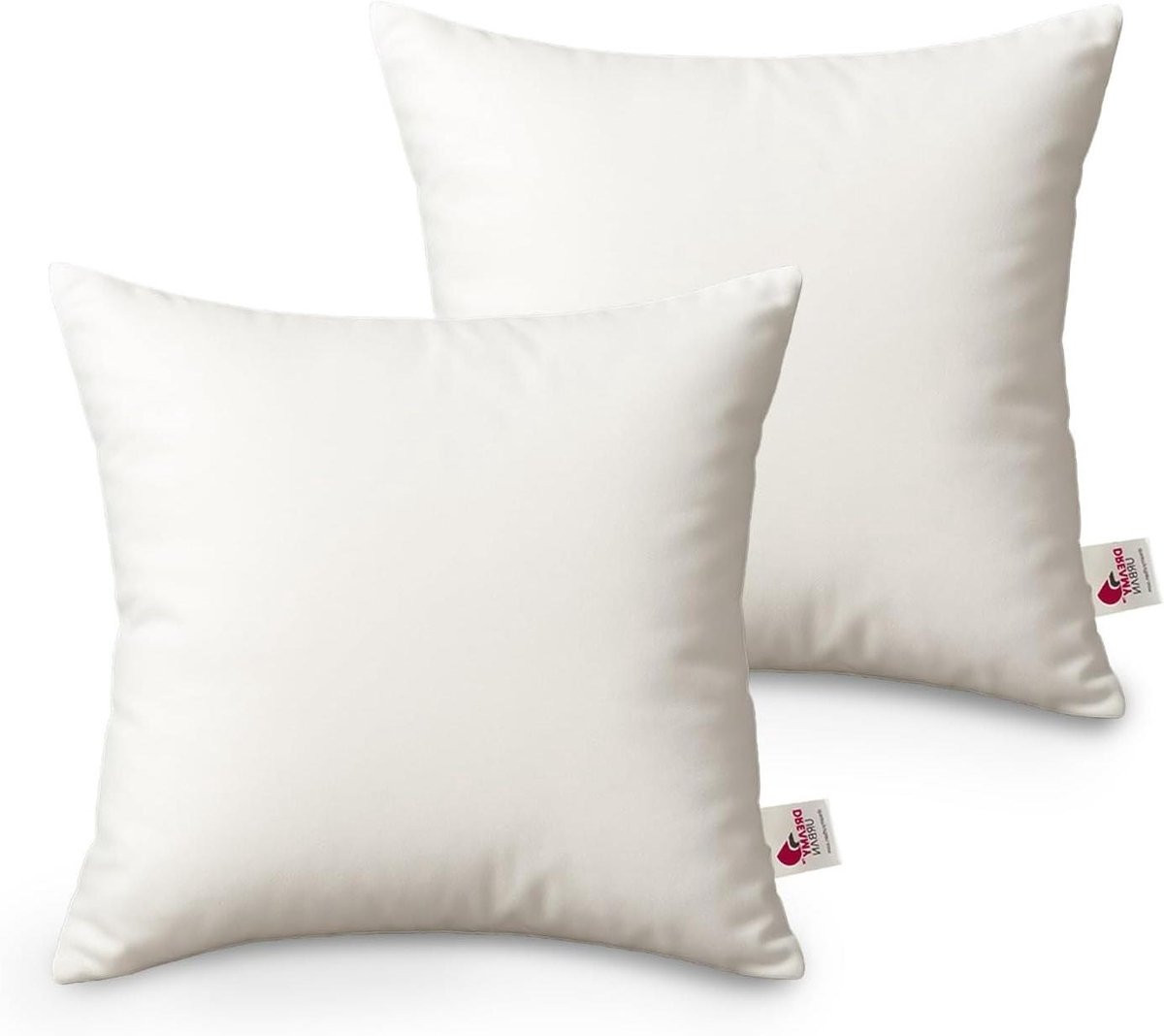 Wit Kussen Vulling Set - Dubbel Gestikt - 45 x 45 cm