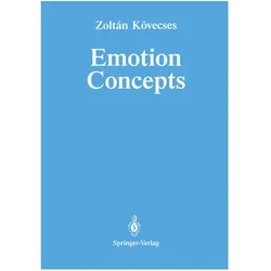 Emotion Concepts, Fachbücher von Zoltan Kövecses