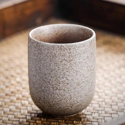 Inspired Living Japanese Stoneware Tea Cup 130ml Vintage Ceramic Sipping Mug c