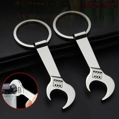 Inspire Daily Merch Metal Wrench Shape Bottle Opener Keychain Perfect For Tool Lovers And Everyday Use Metal Wrench Shape Bottle Opener Keychain Perfect For Tool Lovers And Everyday Use