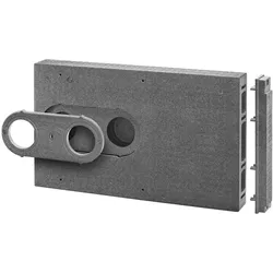 Helios Ventilatoren Rohbaupaket Laibung mit KWL 70 LE-RP