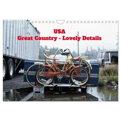 USA Great Country - Lovely Details (Wall Calendar 2027 DIN A4 landscape), CALVENDO 12 Month Wall Calendar
