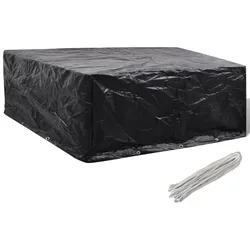 vidaXL Gartenmöbel-Abdeckung 10 Ösen 260x260x90 cm