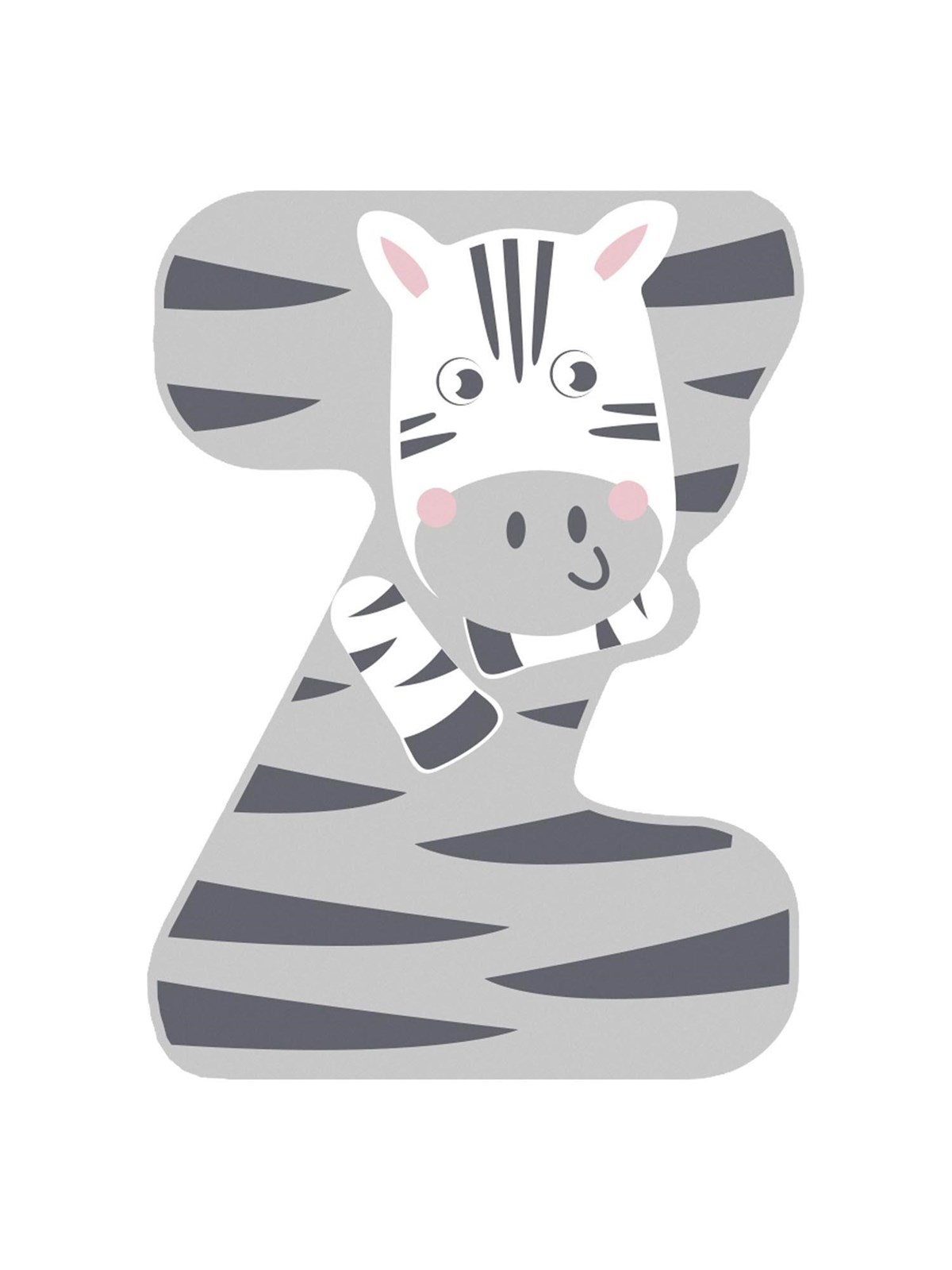 Small Foot - Wooden Animal Children's Letter - Z