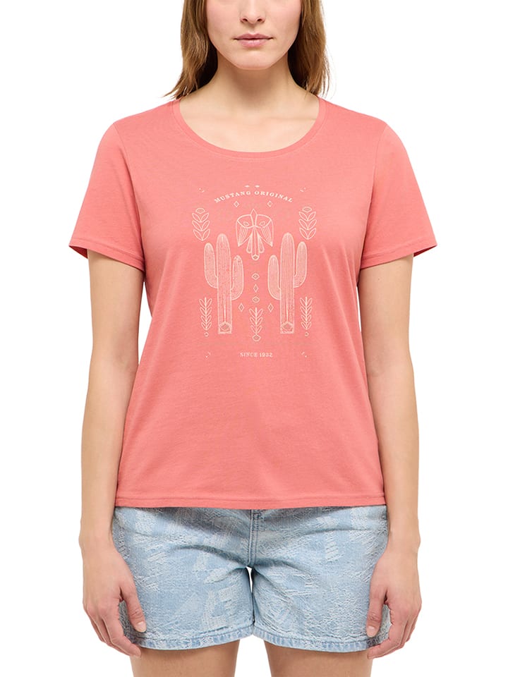 Mustang Shirt "Alma" in Pink - M
