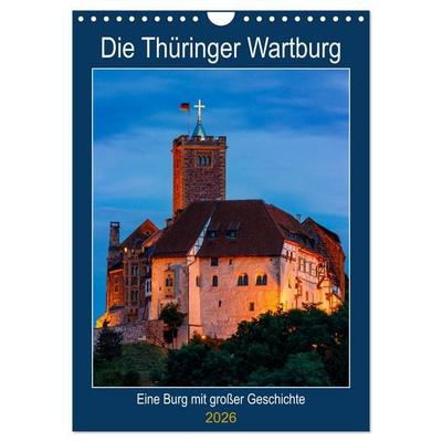 Die Thüringer Wartburg (Wandkalender 2026 DIN A4 hoch), CALVENDO Monatskalender
