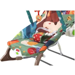 Lean Toys, Babywippe, Wippe 2in1 Vibration und Klang Lisek 17672