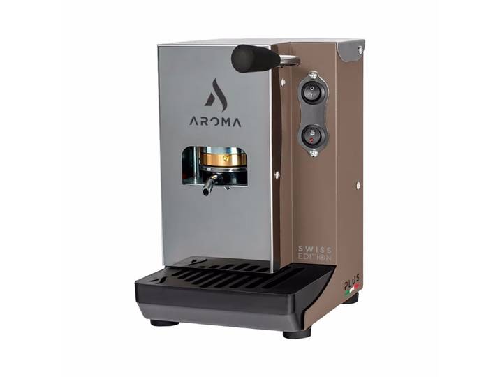 AROMA Plus Basic Swiss Edition braun Kaffeemaschine – Kapselmaschine Divers