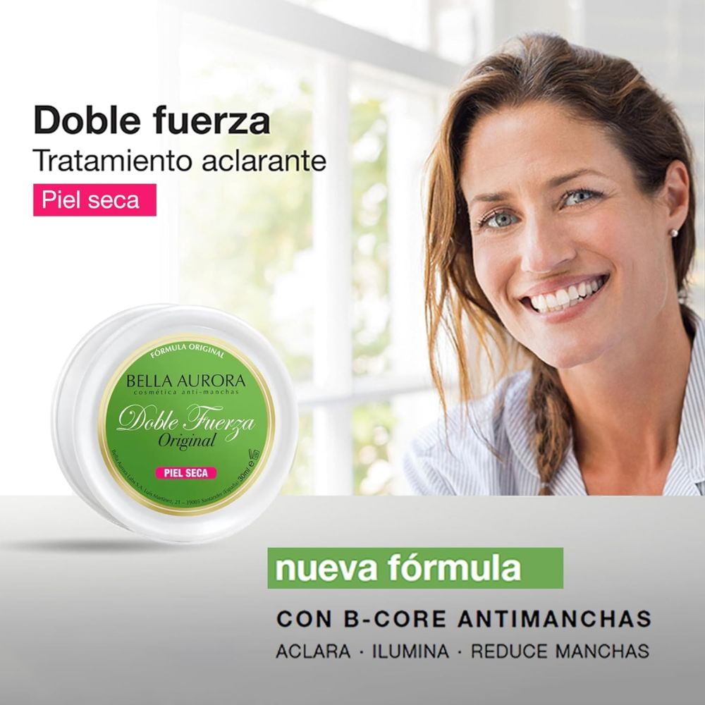 Bella Aurora Doble Fuerza Original Cream for Dry Skin Dark Spots 30mL