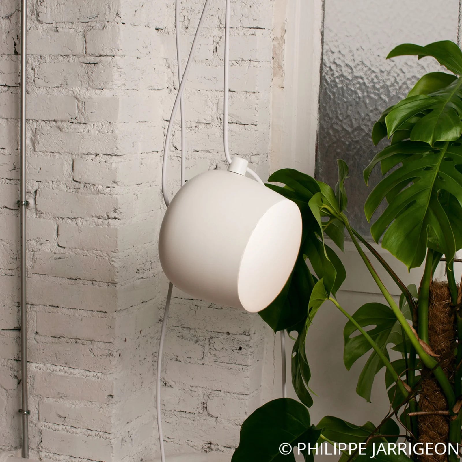 Flos Aim Small Hanglamp Wit - Metaal
