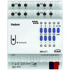 Theben, Aktor, DM 4-2 T KNX (Dimmaktor)