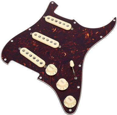 Fender Pre-Wired ST Pickguard Tex-Mex Imitation écaille de tortue
