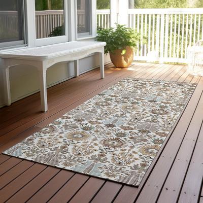 Addison Rugs Machine Washable Indoor/ Outdoor Traditional Xander Chantille Rug