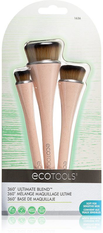 EcoTools 360° Ultimate Blend™ brush set for the face