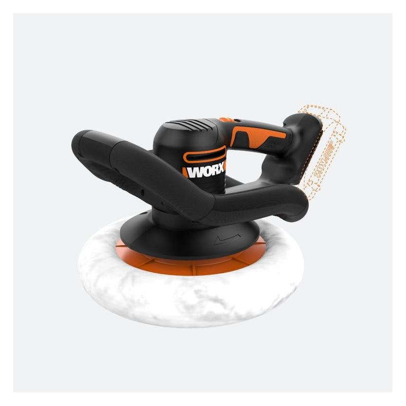 Worx Power Share (Exzenterpolierer, Exzenterschleifer) (WX856.9)