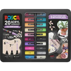 Posca, Marker, Marker (20x)