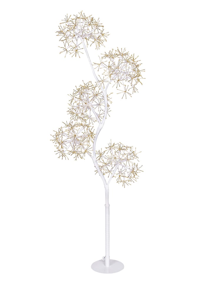 Lotti LED-Dekoleuchte "Rich" in Silber - (H)120 x Ø 20 cm - onesize
