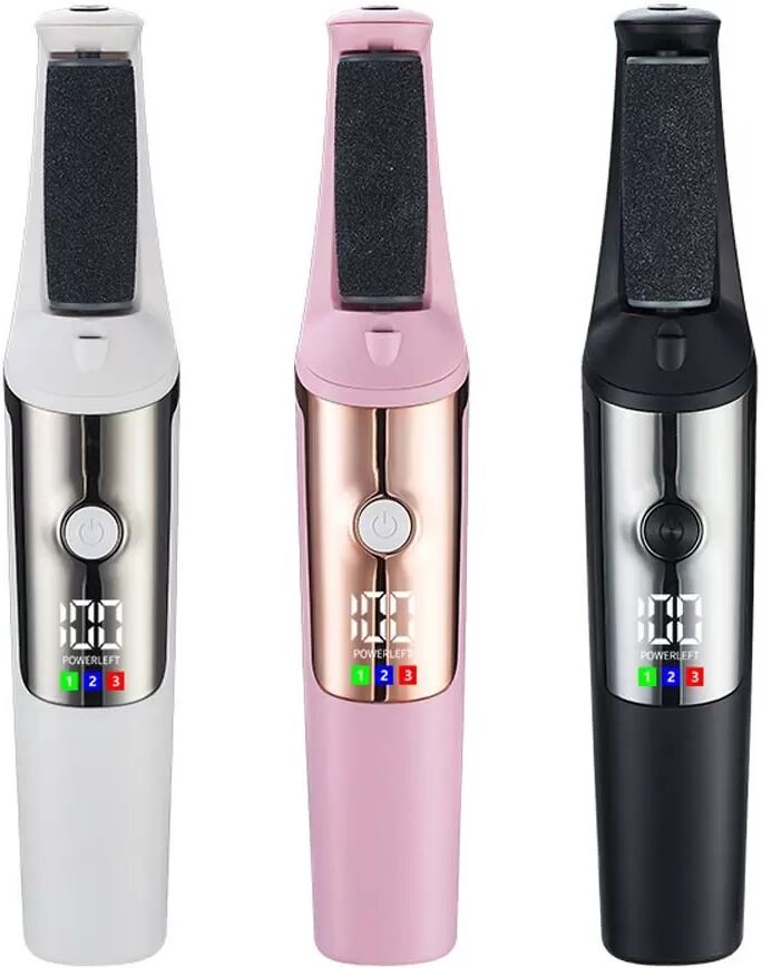 INF Lime Électrique Anti-Callosités - Outil de Pédicure Automatique avec Écran LED Le noir