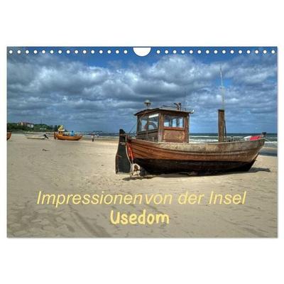 Impressionen von der Insel Usedom (Wandkalender 2027 DIN A4 quer), CALVENDO Monatskalender