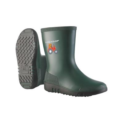Gummistiefel DUNLOP "Mini", Mädchen, Gr. 29, grün, Obermaterial: 100% PVC PVC., Schuhe Gummistiefel