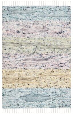 SAFAVIEH Handmade Casablanca Shag Aglaia Tribal Wool Rug