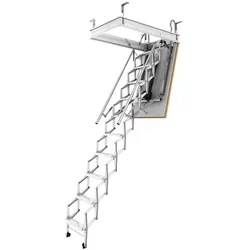 DOLLE Scherentreppe Elektro-Top, U-Wert 1,20 Dachbodentreppe, 120x60 cm