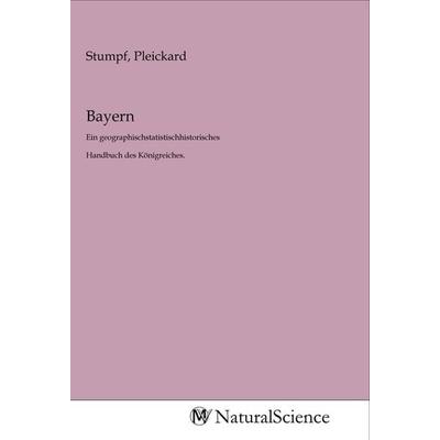 Bayern, Taschenbuch von , MV-NaturalScience, 978-3-96878-858-6