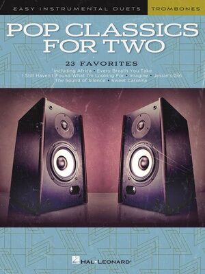 Hal Leonard Pop Classics For Two Trombones