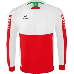 ERIMA Six Wings Sweatshirt, Größe 116 in Rot Rot