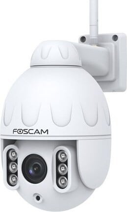 Foscam SD4-WB dome IP-beveiligingscamera voor buiten met 2304 x 1536 pixels resolutie voor muurmontage