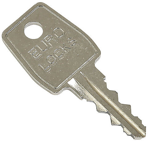 kaiserkraft Ersatzschlüssel, Schließnummer Eurolock 2200, silber