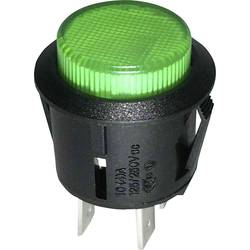 TRU COMPONENTS 1587756 TC-R13-523BL-05GN Druckschalter 250 V/AC 1.5 A 1 x Aus/Ein rastend Grün 1 St.