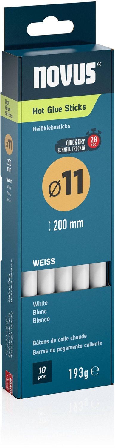 Novus Universeel Lijmpatronen 11 mm - 10 stuks