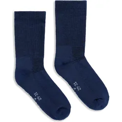 Bergans, Unisex, Sportsocken, Essentials Mid Merino 3er Pack (32 - 35), Blau