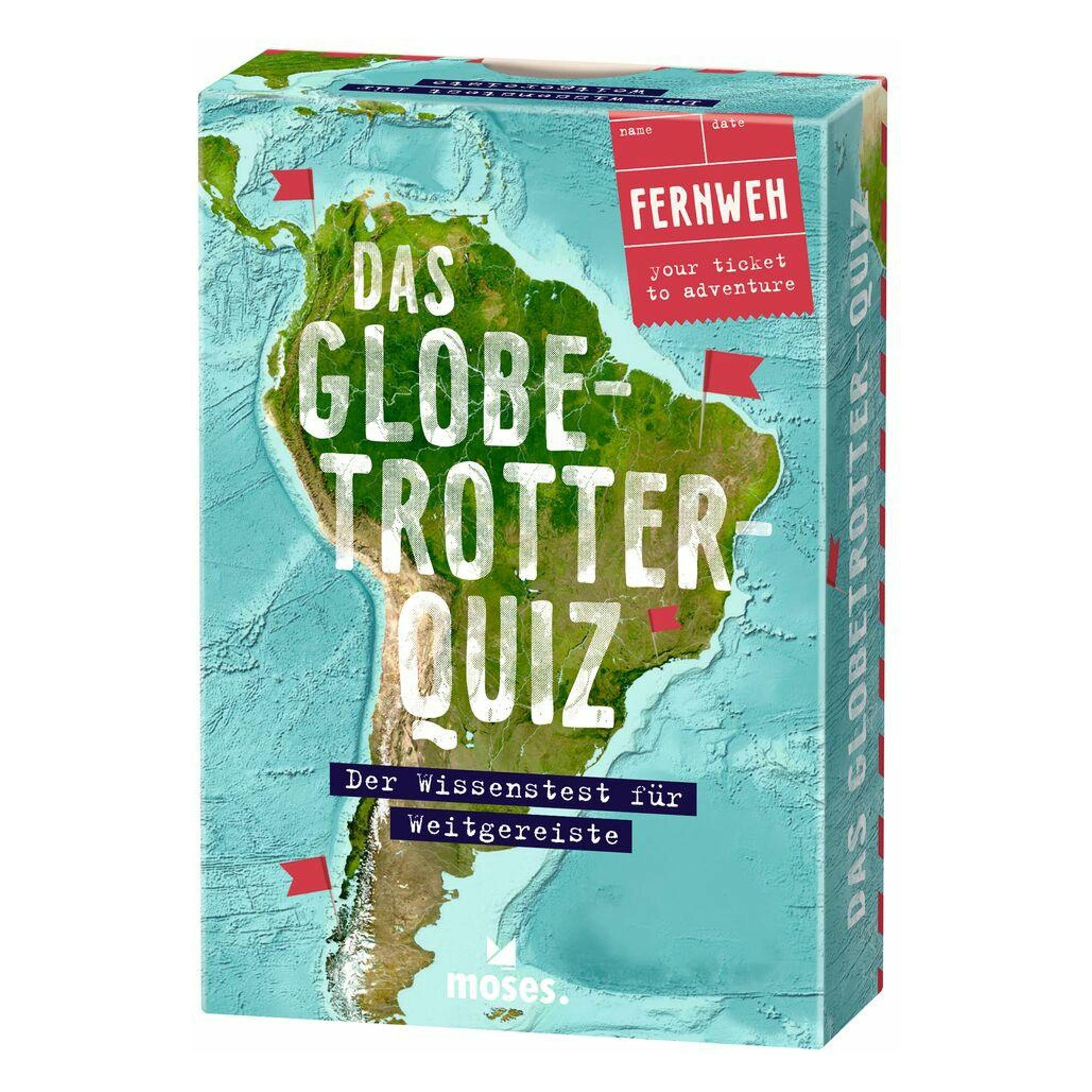 Moses Das Globetrotter-Quiz (Deutsch) (40186651)