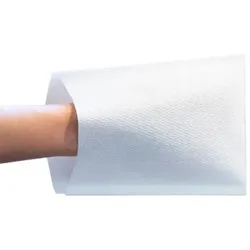 Sovie Care Airlaid Waschhandschuh in Weiß, 16 x 22 cm, 50 Stück
