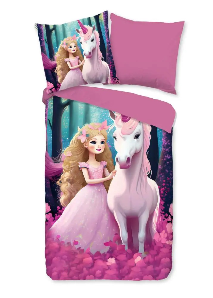Pure Kinderdekbedovertrek Julia - Multi - 135 x 200 cm - 100% Polyester