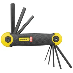STANLEY Stiftschlüssel-Set im Halter, metrisch, 8-tlg. - 2-69-264