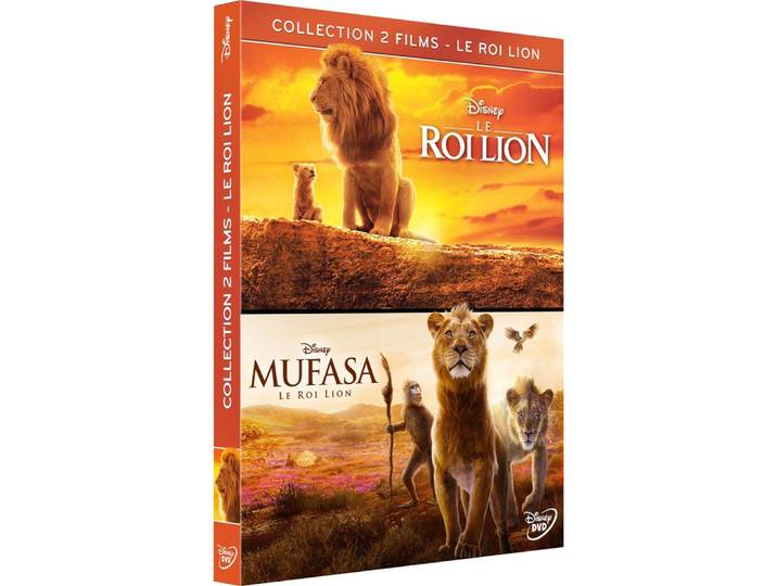 Le Roi Lion - Coffret Live Action : Le Roi Lion + Mufasa : Le Roi Lion