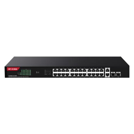 IPC Ip-Com Switch Ethernet 26Ge+2Sfp Poe 24 Porte (26 Ports) (HALIPCG1128P24410W)